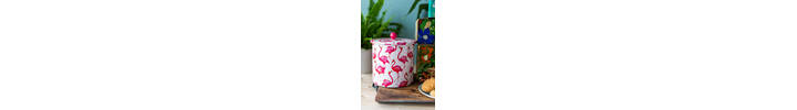 Flamingo Biscuit Barrel