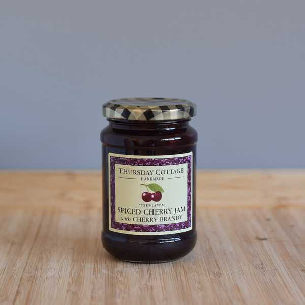 Spiced Cherry Jam with Cherry Brandy